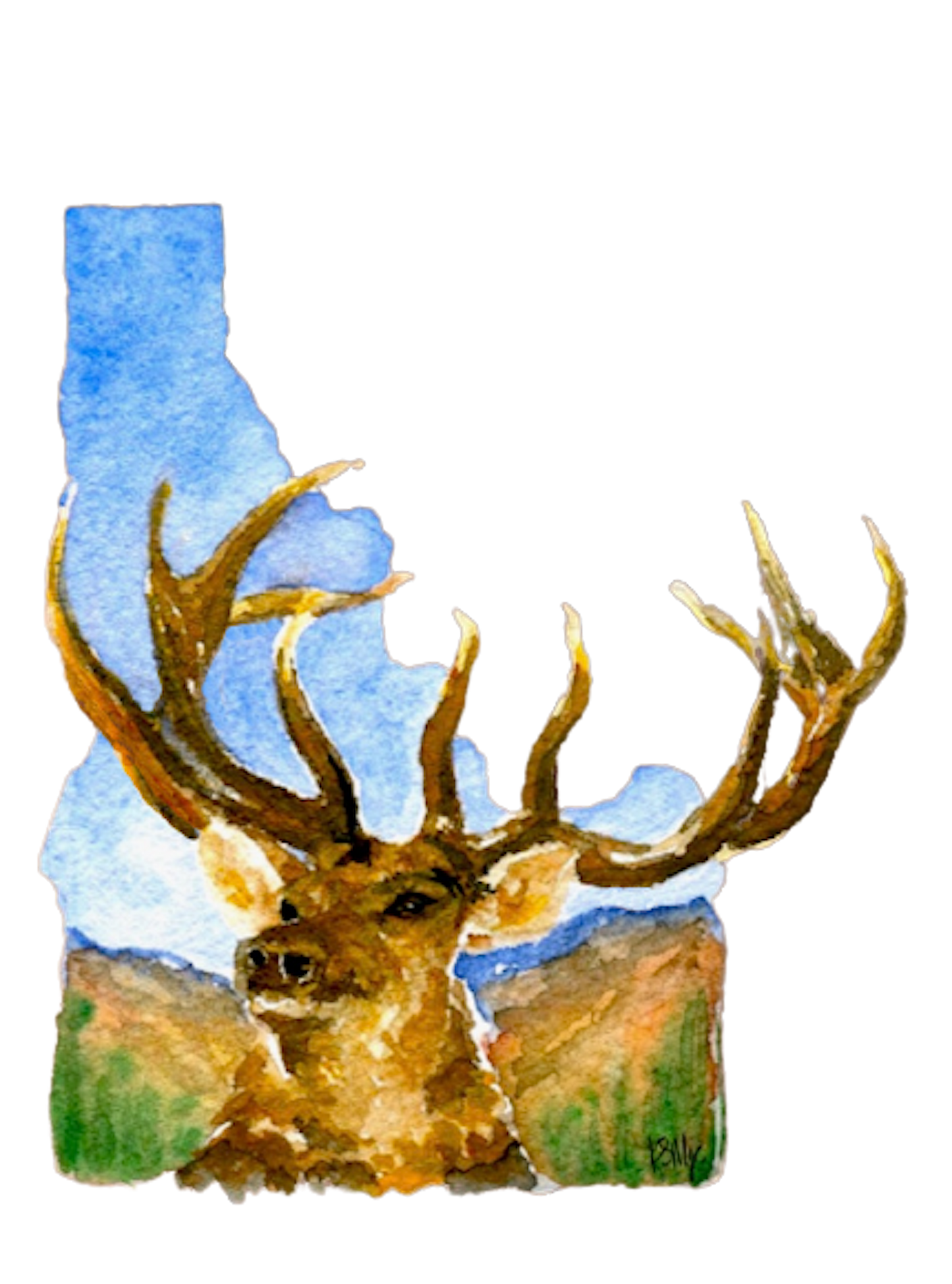 Idaho Buck Hoodie, Unisex