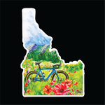 Idaho Mountain Bike and Flowers