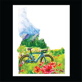 Idaho Mountain Bike and Flowers