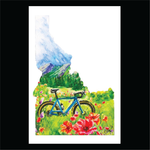Idaho Mountain Bike and Flowers