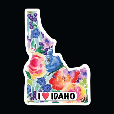 I Love Idaho - Flowers