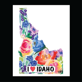 I Love Idaho - Flowers
