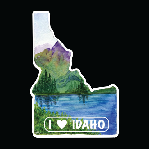 I Love Idaho - Mountain Lake