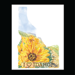 I Love Idaho - Sunflowers