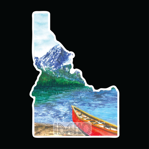 Idaho Red Canoe