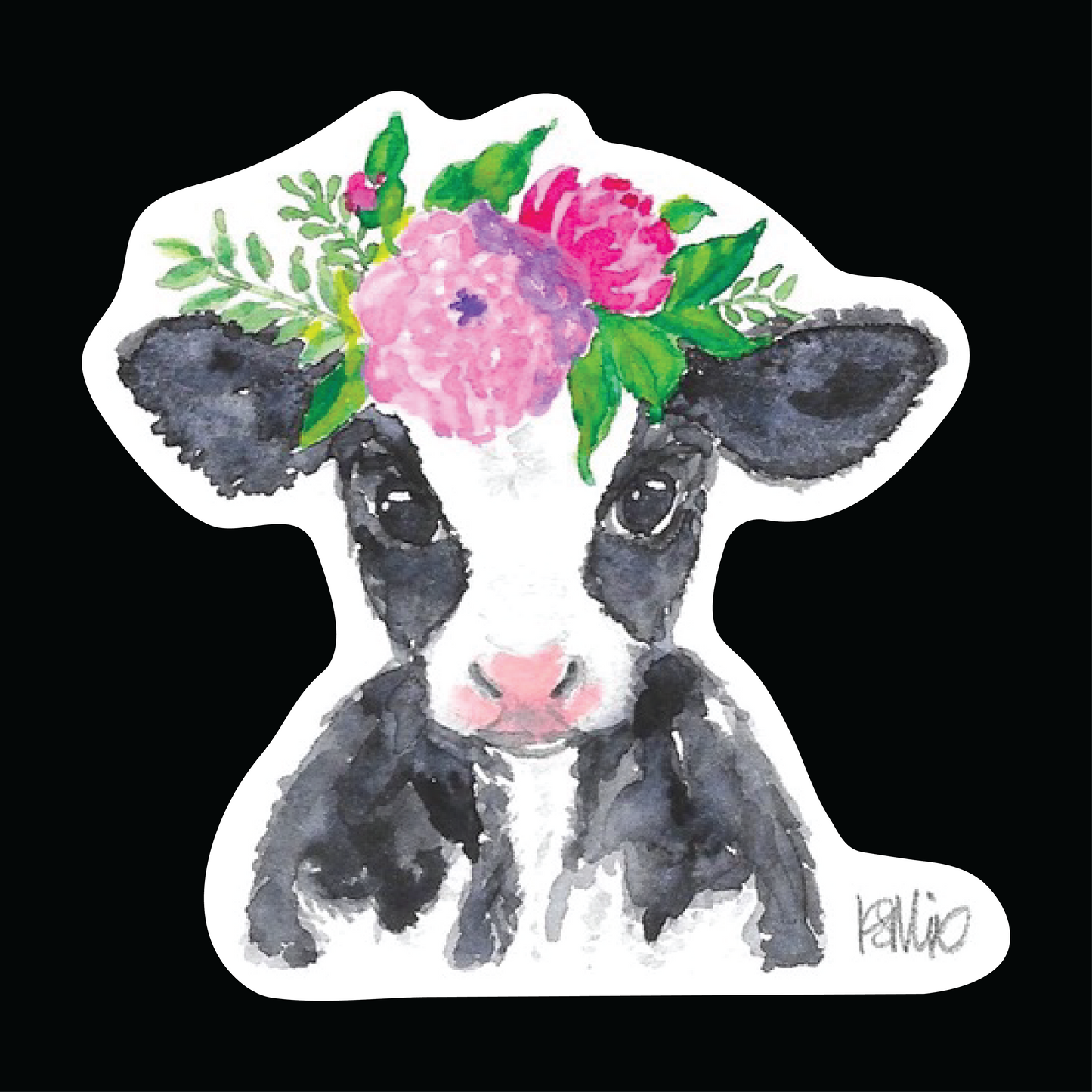 Baby Calf Sticker