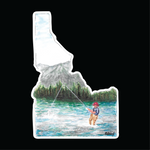 Idaho Fly Fishing Sticker