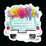 Vintage Sea Foam Bus