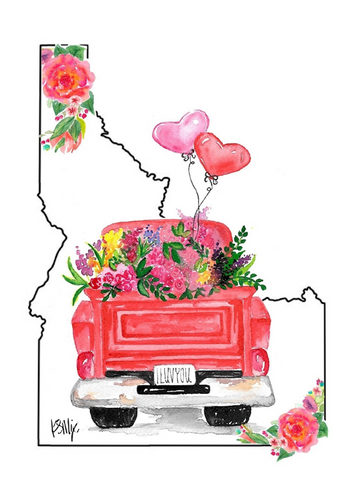 Valentines Truck